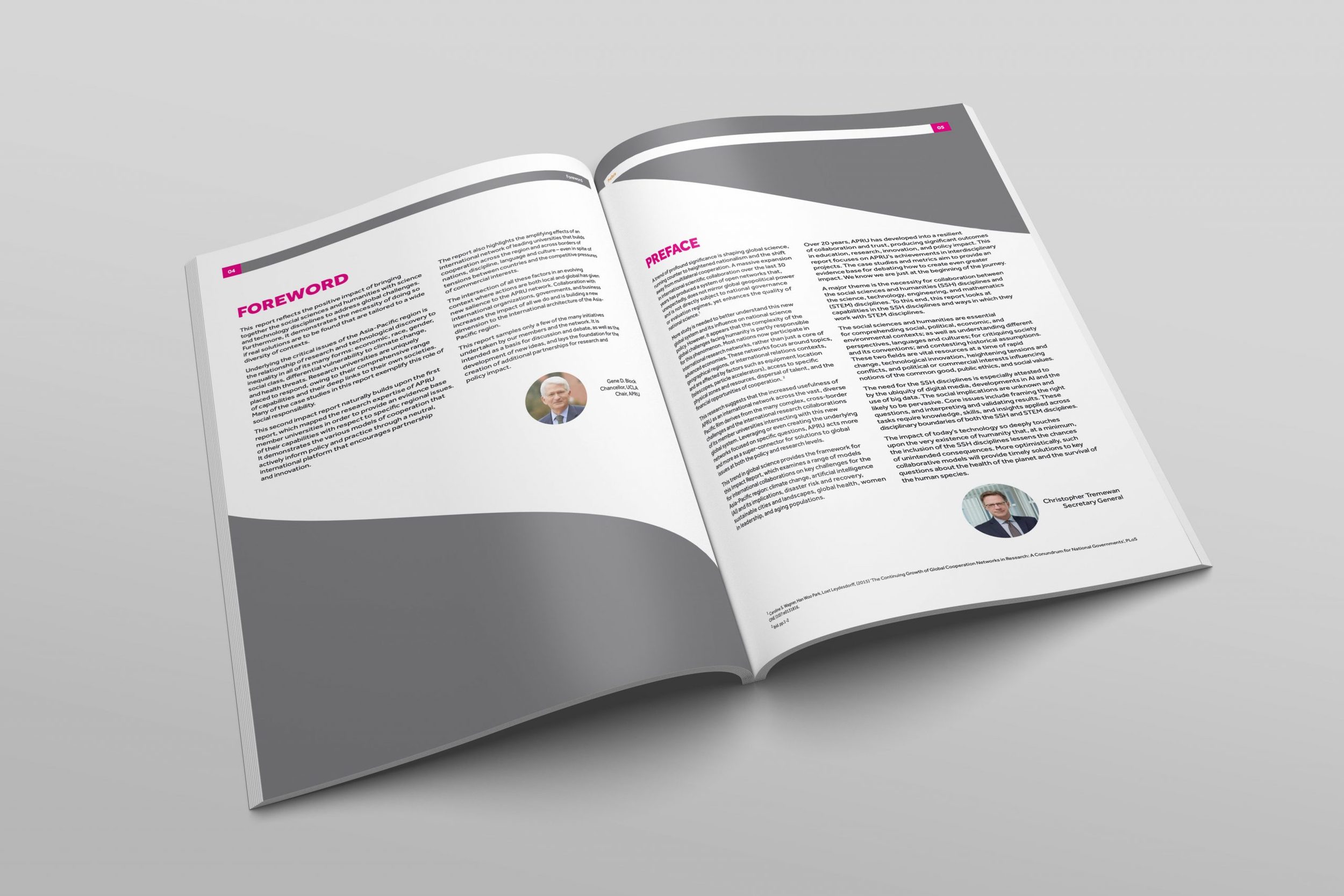 APRU annual report opening section