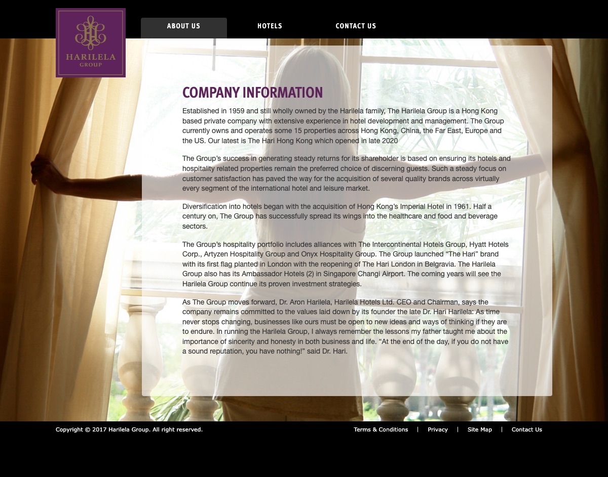Harilela Group — company information page
