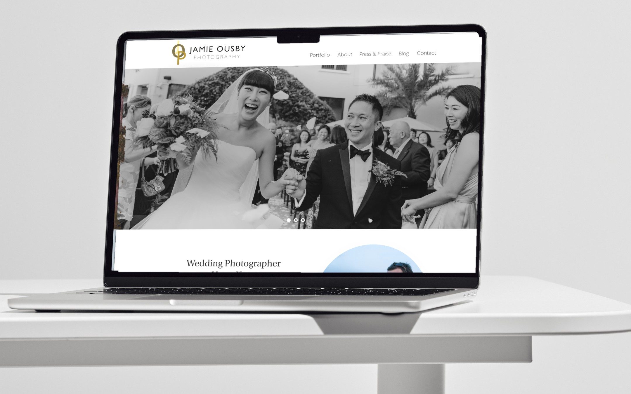 Jamie Ousby Photography website