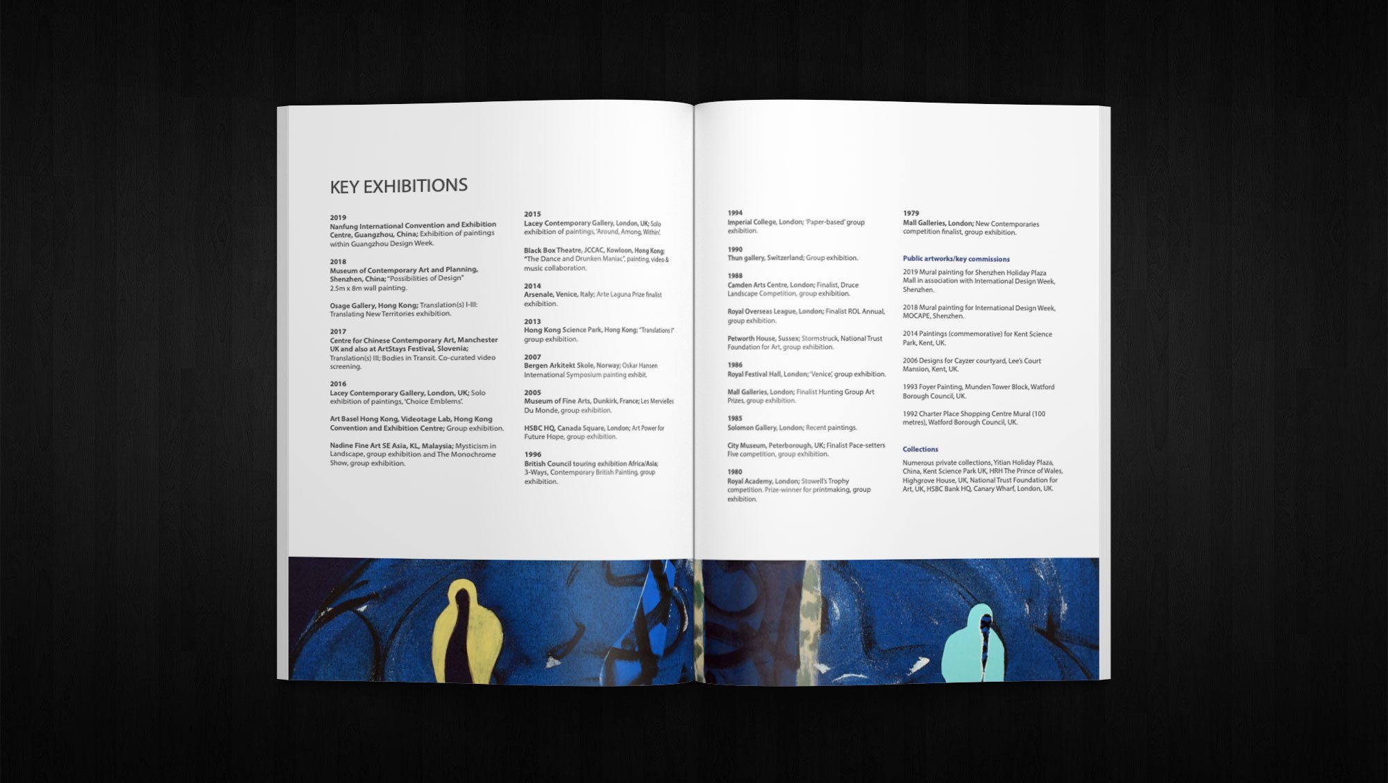 Laurence Wood — brochure detail