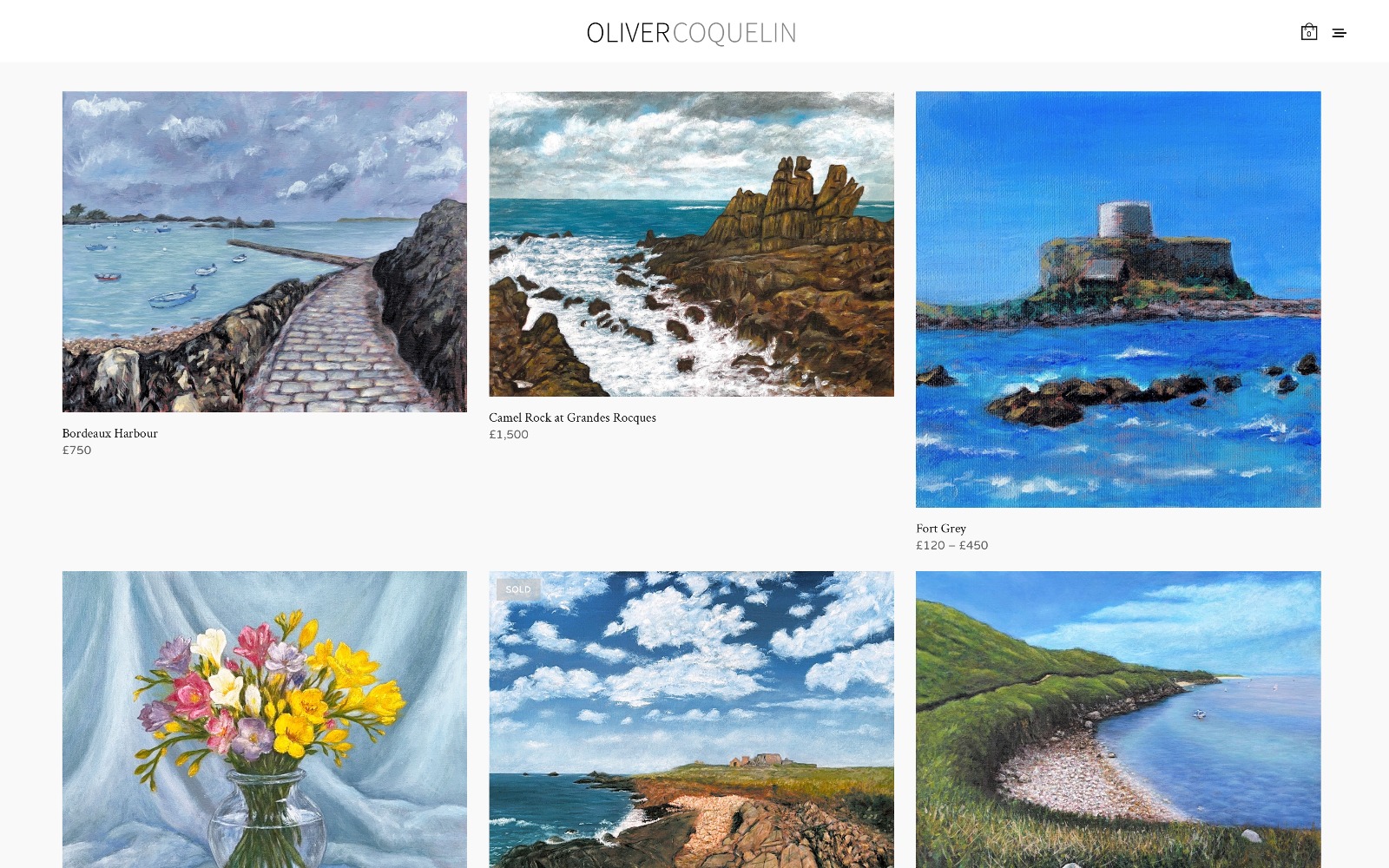 The Oliver Coquelin online shop