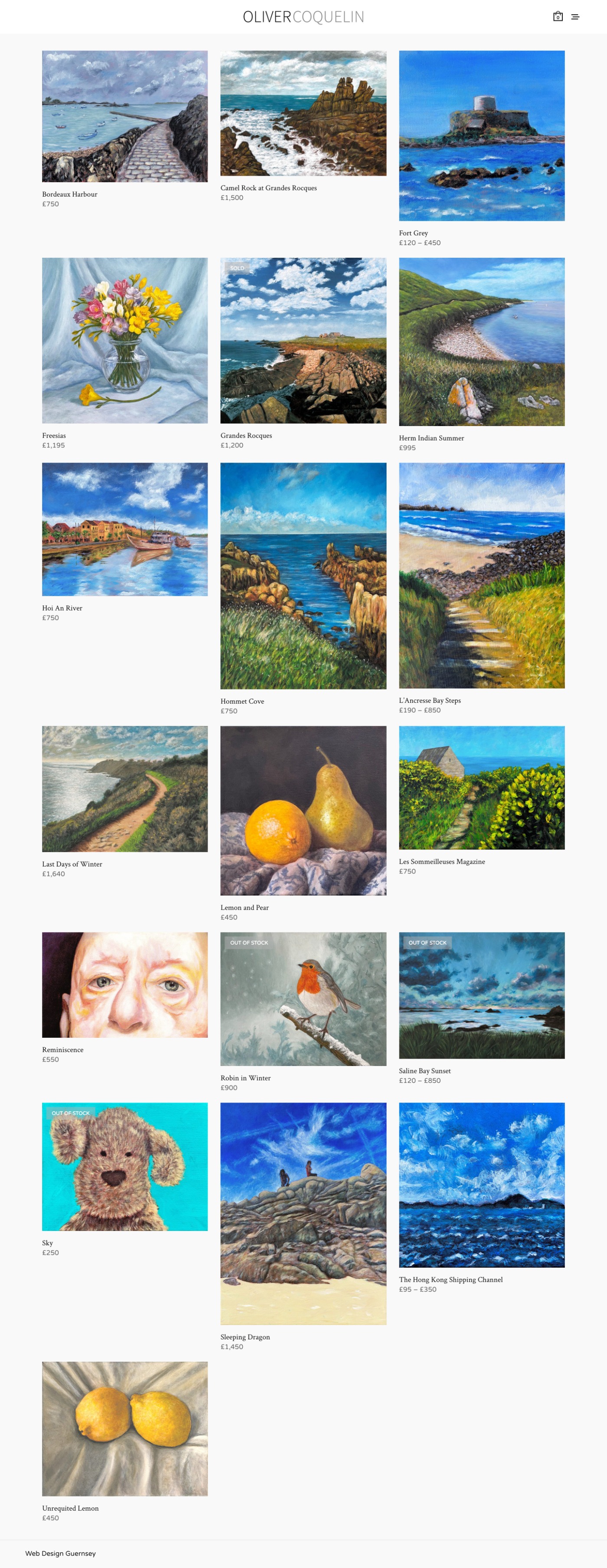 Oliver Coquelin — shop / product grid