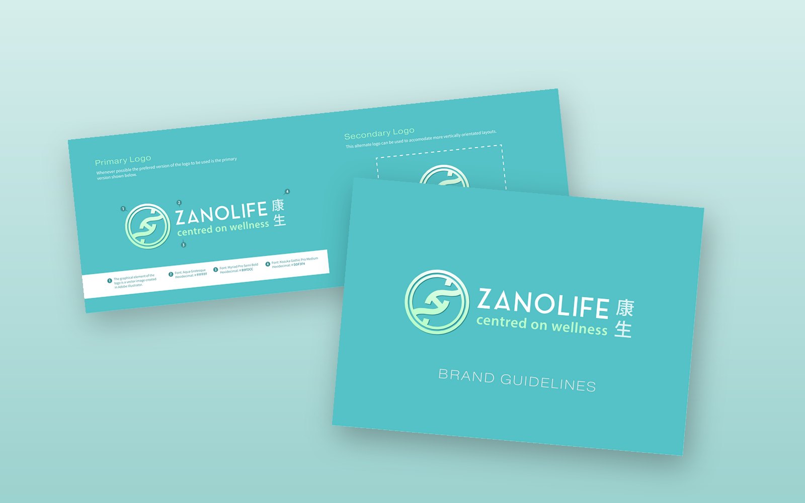 Zanolife brand guidelines